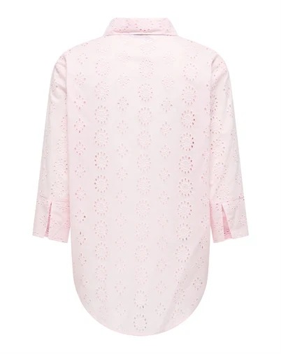 JDY - JDYTallie Long Skjorte - Chalk Pink